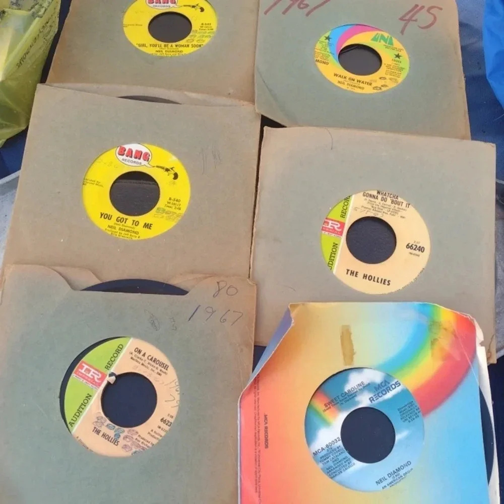 1967 Records 45's(6)